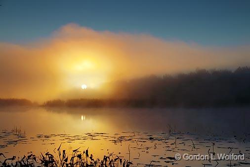 Irish Creek Foggy Sunrise_23926.jpg - Photographed near Jasper, Ontario, Canada.
